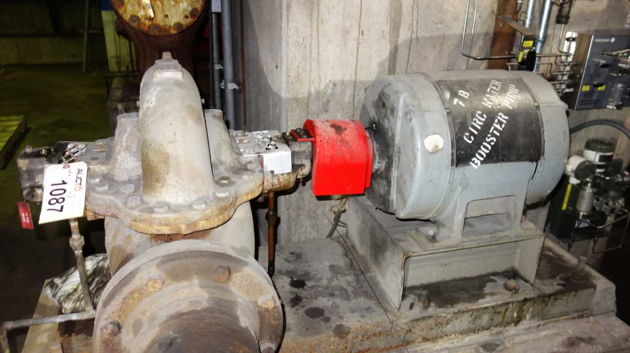 LOT OF 2 WORTHINGTON 6LR-10 SPLIT CASE PUMPS 40HP - SPLIT CASE PUMP