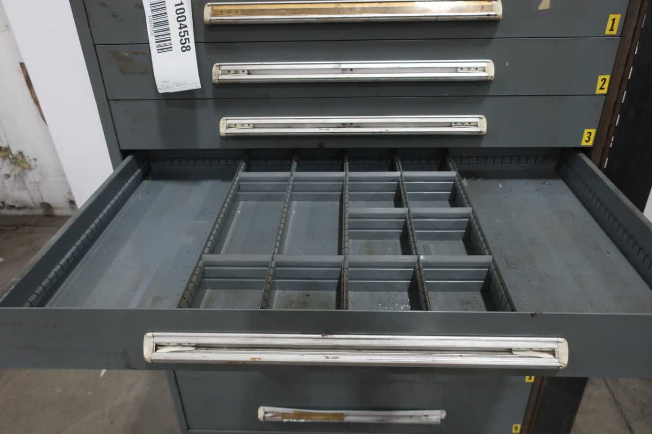 STANLEY VIDMAR 9 DRAWER TOOL CABINET - TOOL STORAGE