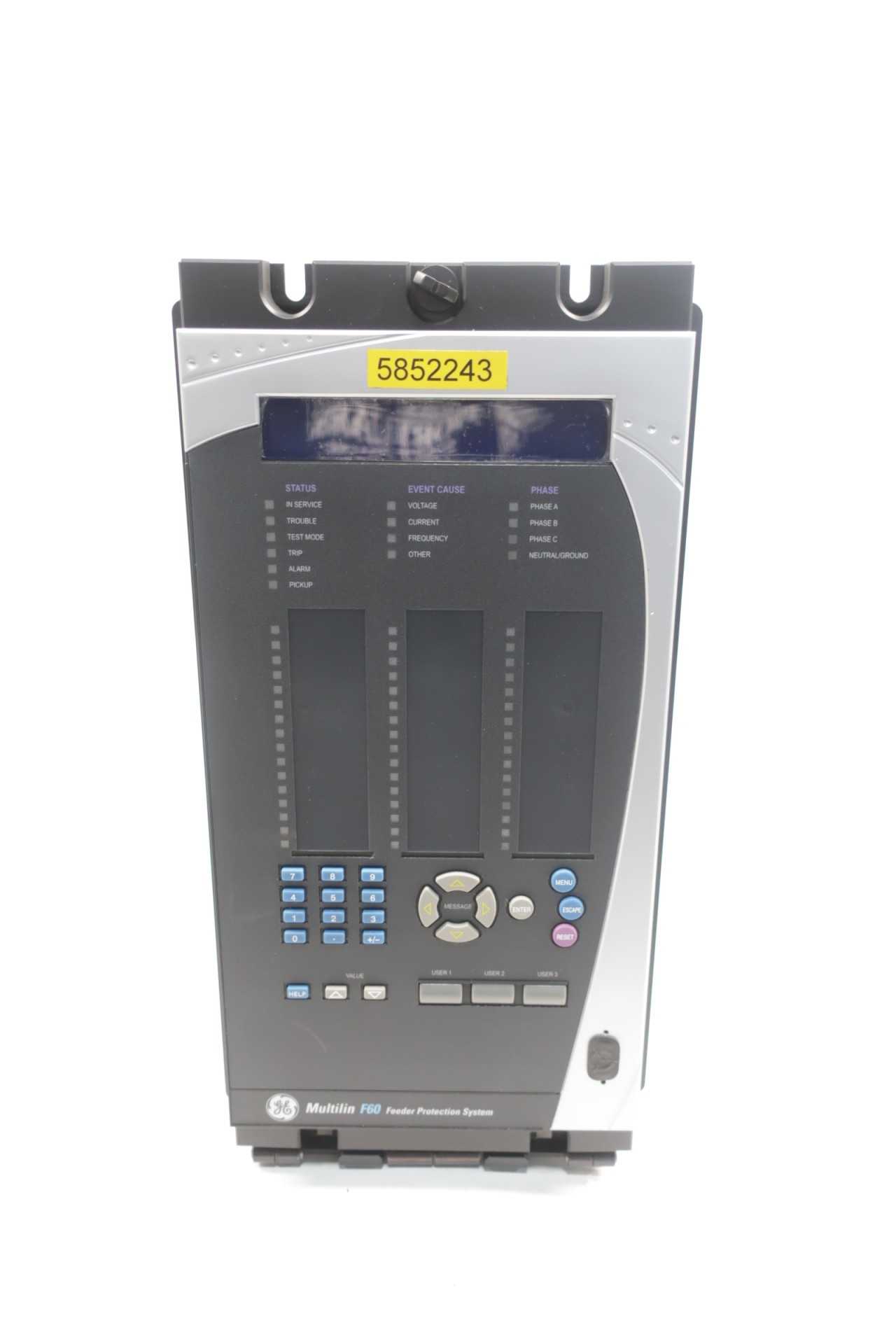 GE F60N03VKHF8GH6DM6CP5A MULTILIN F60 FEEDER MANAGEMENT RELAY - AUTOMATION & CONTROLS
