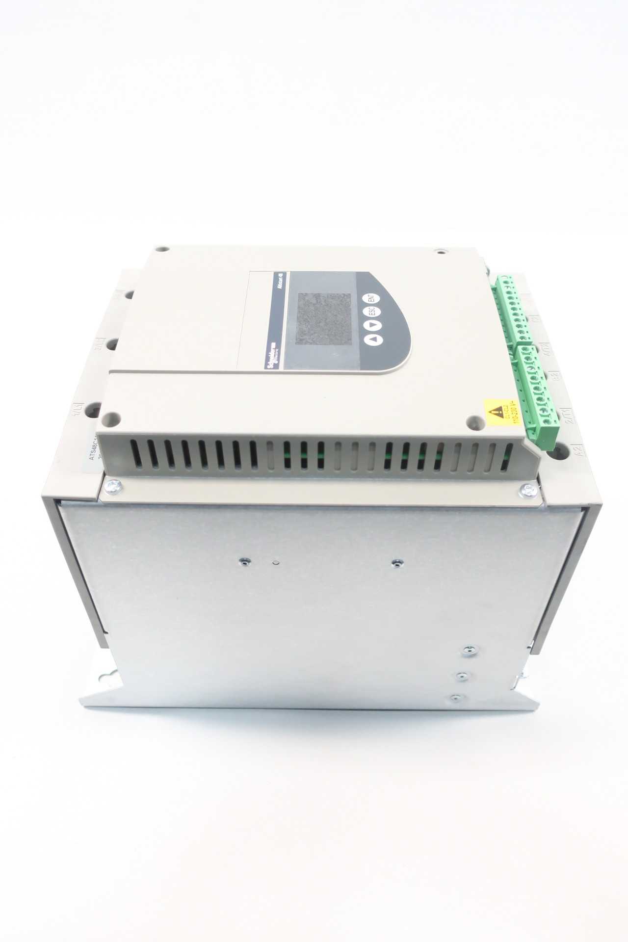 SCHNEIDER ATS48C11Y SOFT STARTER 96A AMP 75HP 208-690V-AC - MOTOR STARTERS