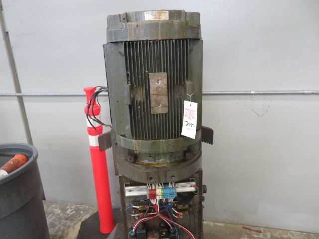Cincinnati Milacron Spindle Motor, Used - ELECTRIC MOTORS