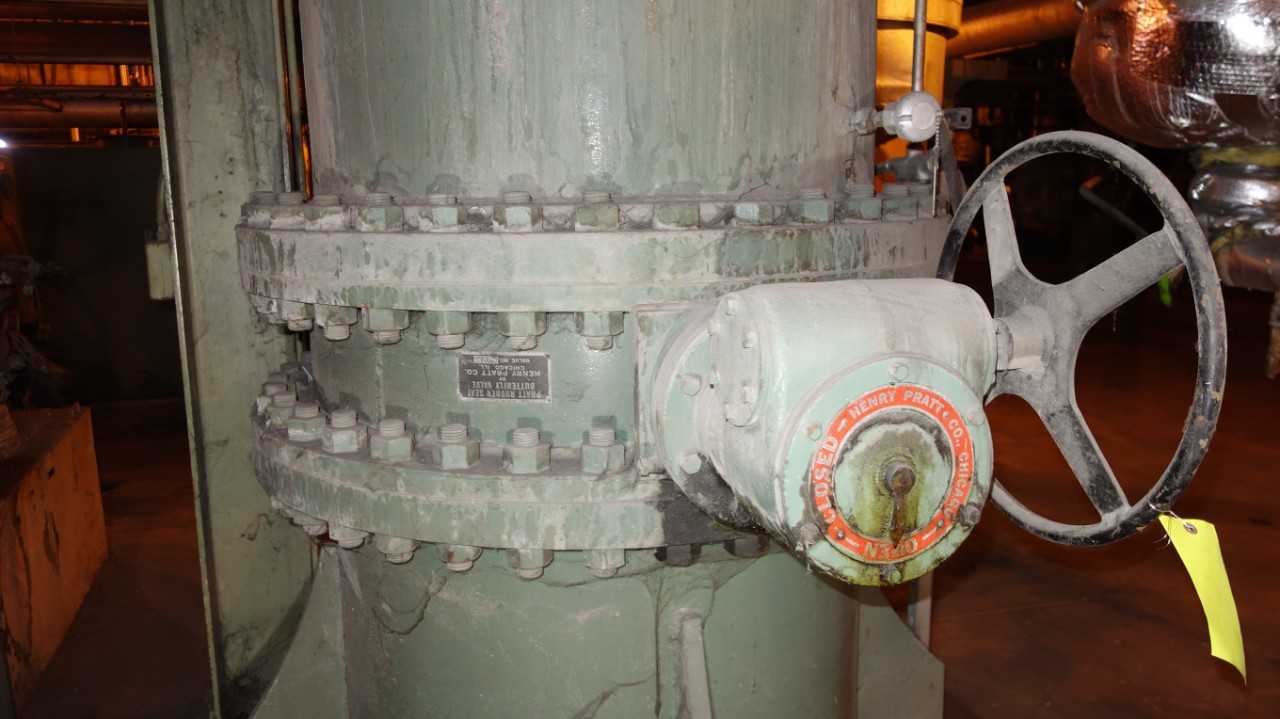 HENRY PRATT MANUAL BUTTERFLY VALVE - BUTTERFLY VALVE