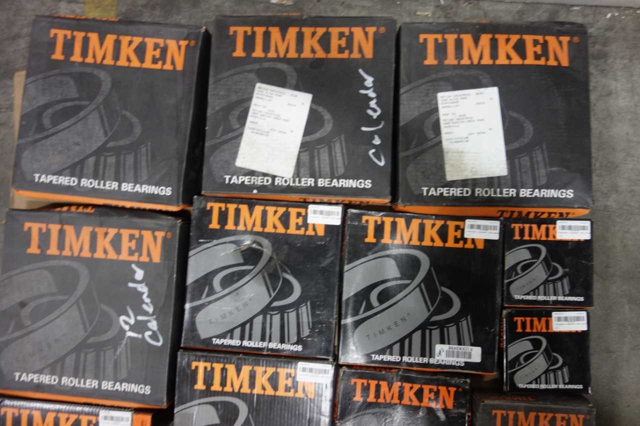 LOT OF ASSORTED TIMKEN BEARINGS SETS - BEARINGS