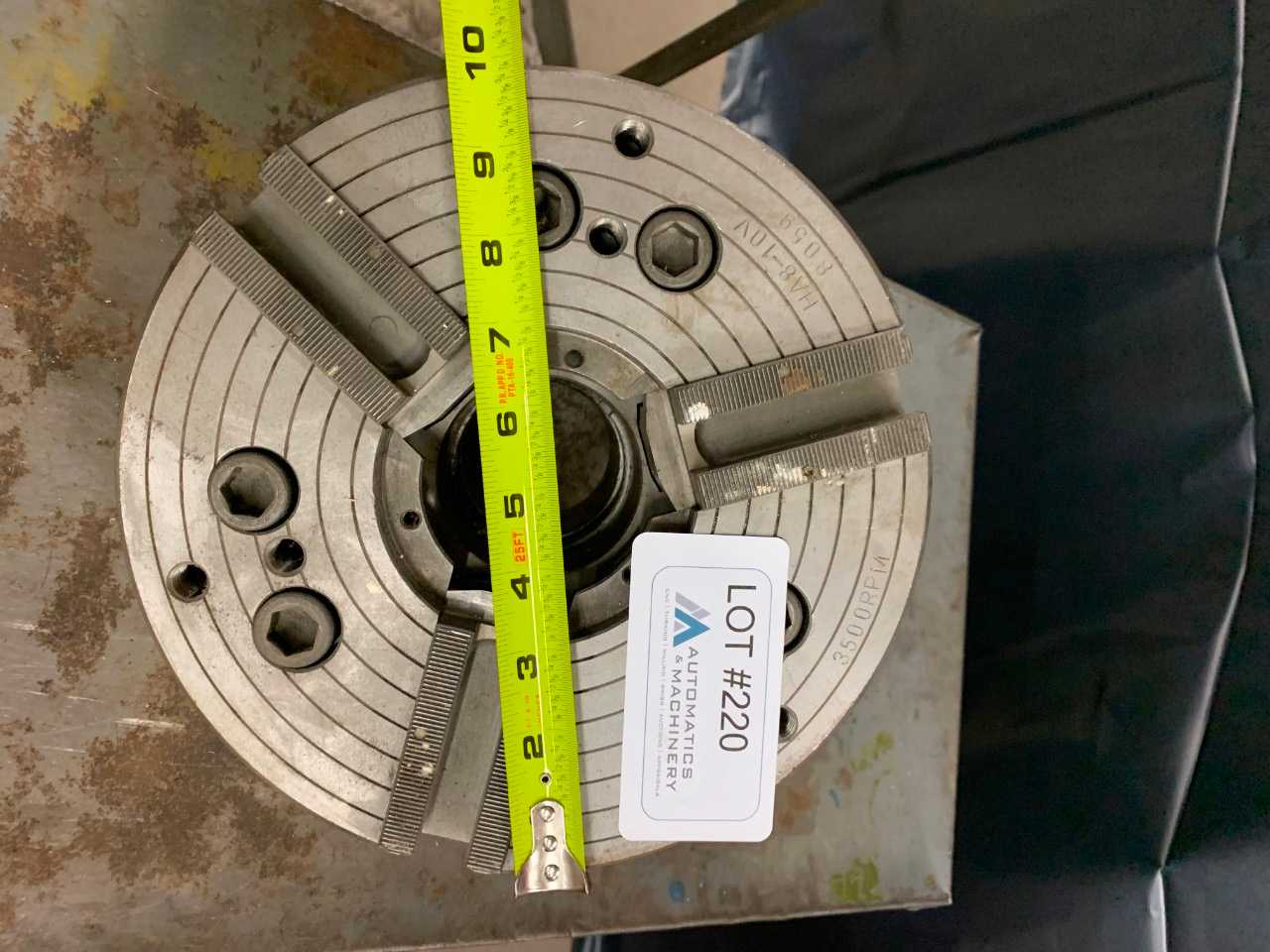 10" 3-Jaw Chuck - LATHE PARTS