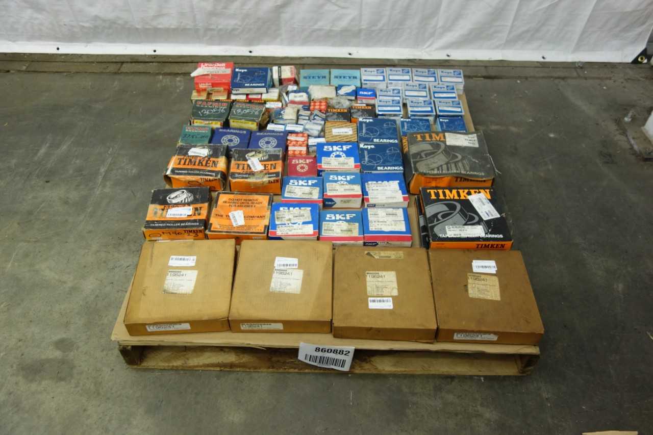PALLET OF ASSORTED ROLLER BEARINGS - BEARINGS