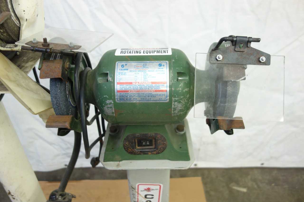 LOT OF 2 BENCH GRINDERS, TOOLEX, ROCKWELL - BENCH GRINDERS