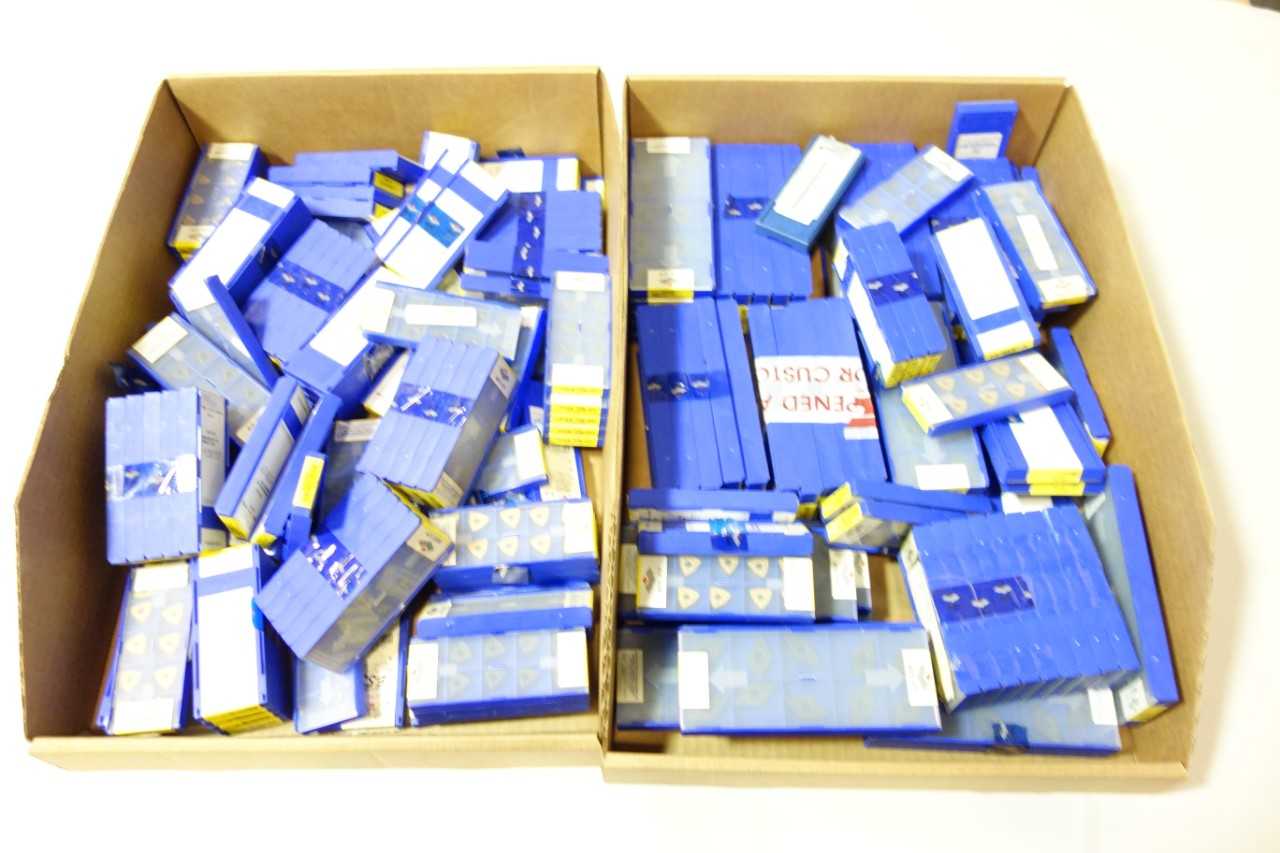 LOT OF ASSORTED TOOLING CARBIDE INSERTS - ZHUZHOU - ELECTRIC POWER TOOLS