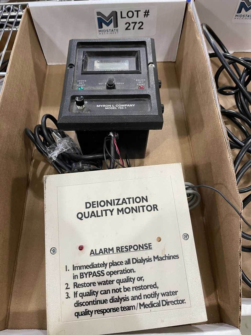 Myron L Company 153-1 Conductivity Monitor Control - FLOW METER