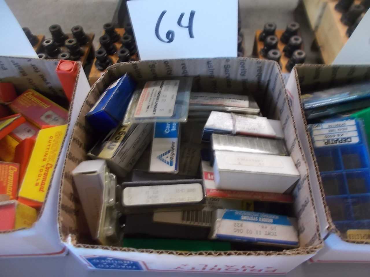 Assorted New Carbide Inserts 20+ boxes - ELECTRIC POWER TOOLS