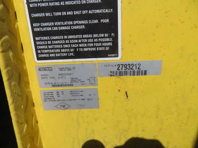 Textron Model 898320G01 Golf Cart - PLANT & FACILITY