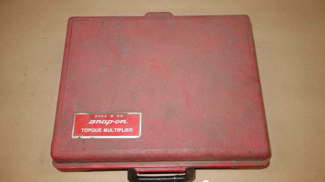 SNAP-ON YA393 TORQUE MULTIPLIER KIT - HAND TOOLS