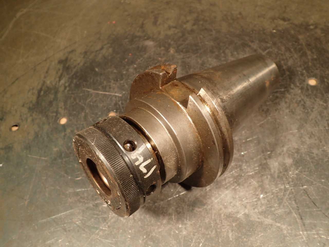 Command C6C4-1000 TG-100 Collet Chuck Tool Holder: CAT-50 V-Flange Taper Shank - MACHINING ACCESSORIES & TOOLING