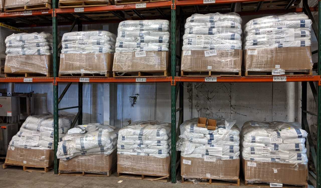 Lot of 10 Pallets of Ecodex P-305-N Powdered Exchange Resin - MISCELLANEOUS