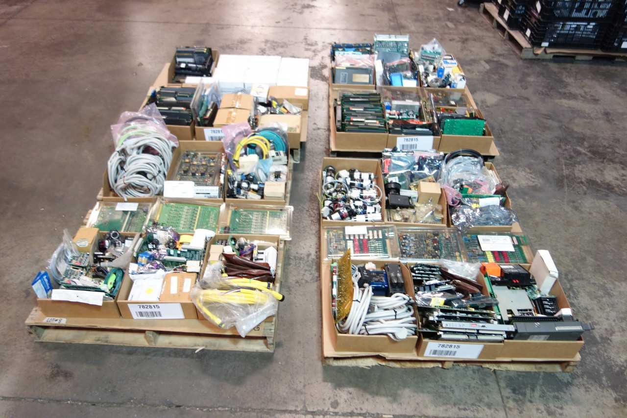 4 PALLETS OF ASSORTED AUTOMATION - INDUSTRIAL PARTS