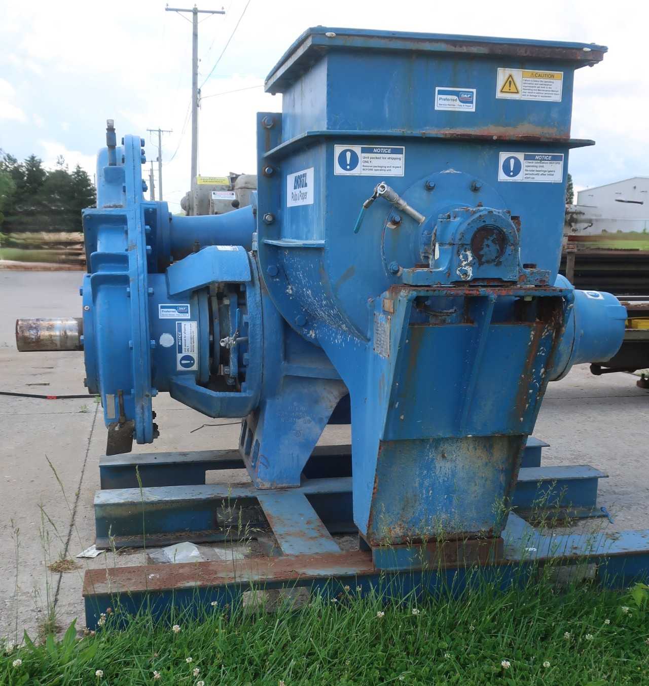 ANDRITZ ROTARY FEEDER VALVE ASSEMBLY, REBUILT - VALVES