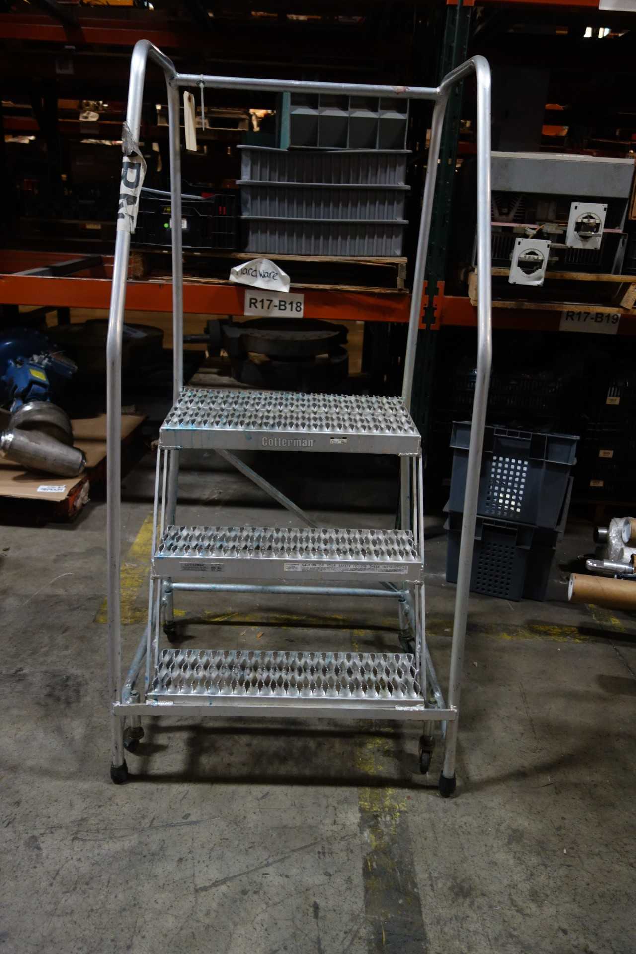 COTTERMAN ROLLING LADDER - MATERIAL HANDLING