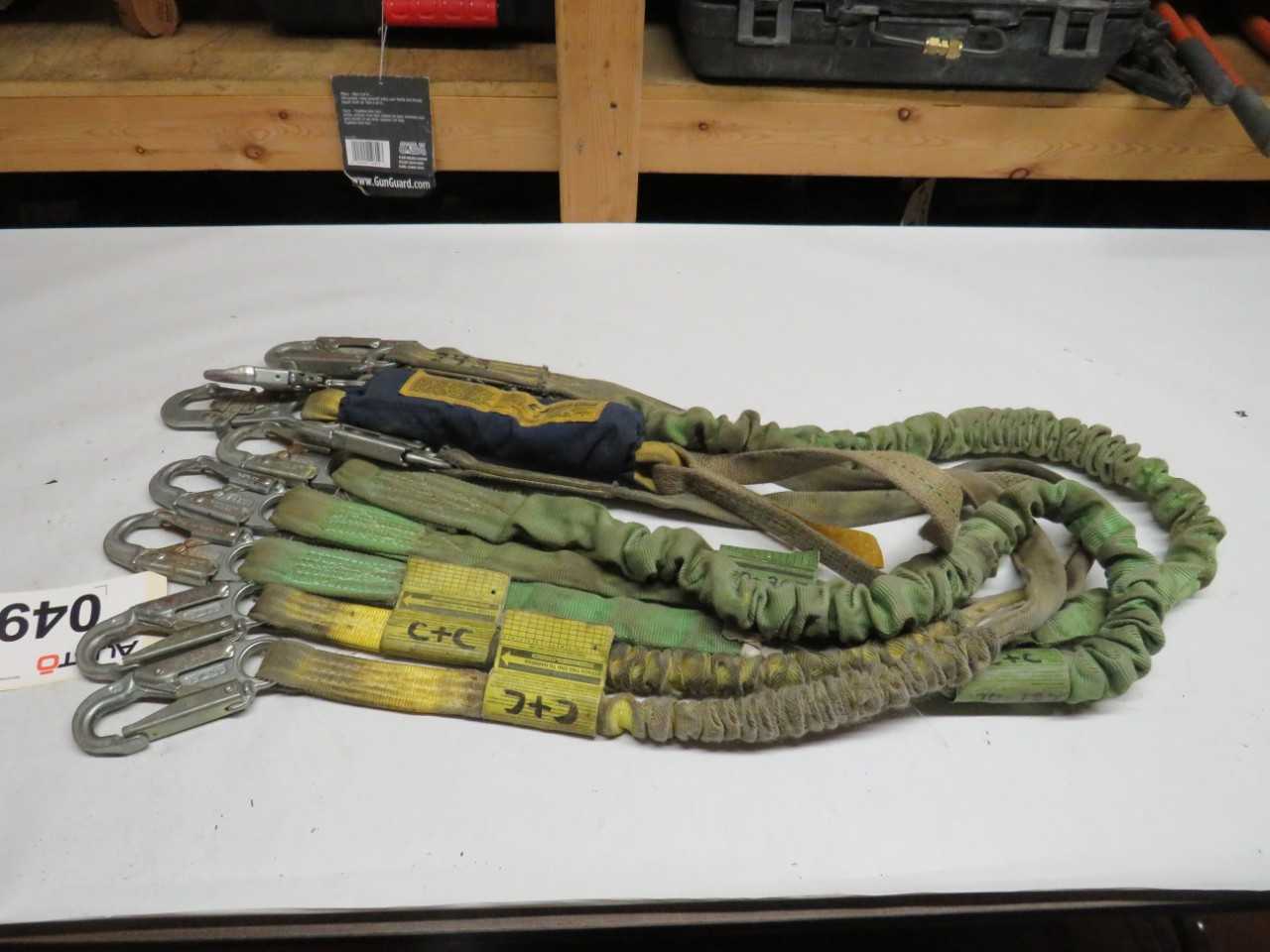LOT OF 6 NORTH & PROTECTA FP22122-4, LANYARD HOIST - LIFTING EQUIPMENT