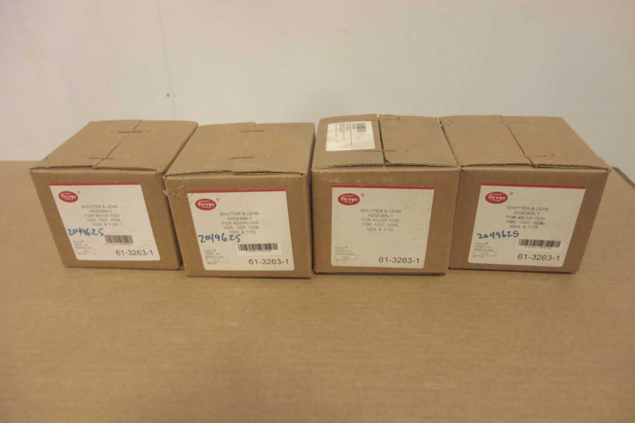 LOT 4 FIREYE SHUTTER LENS ASSEMBLIES - AUTOMATION & CONTROLS