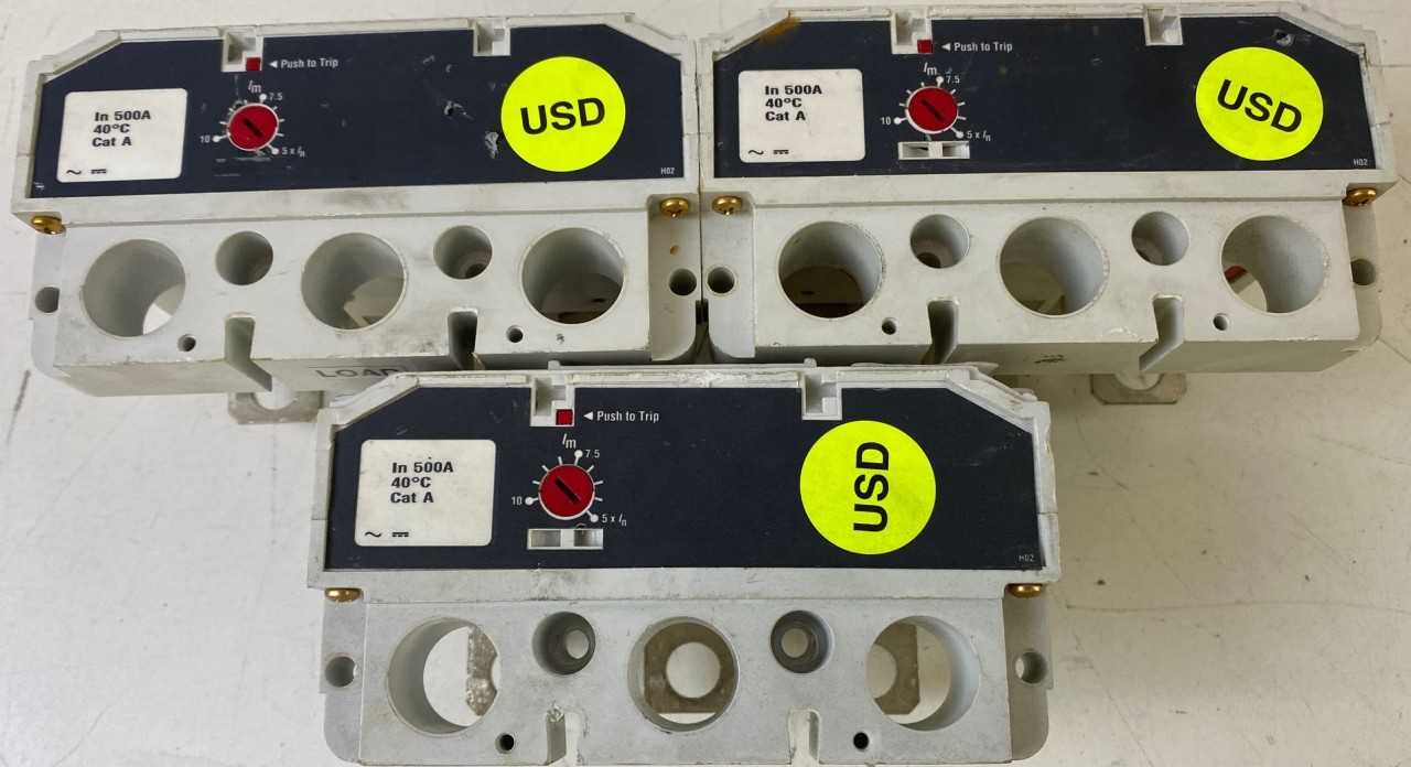 Quantity of 3x LT3500FA Trip Units - ELECTRICAL PARTS