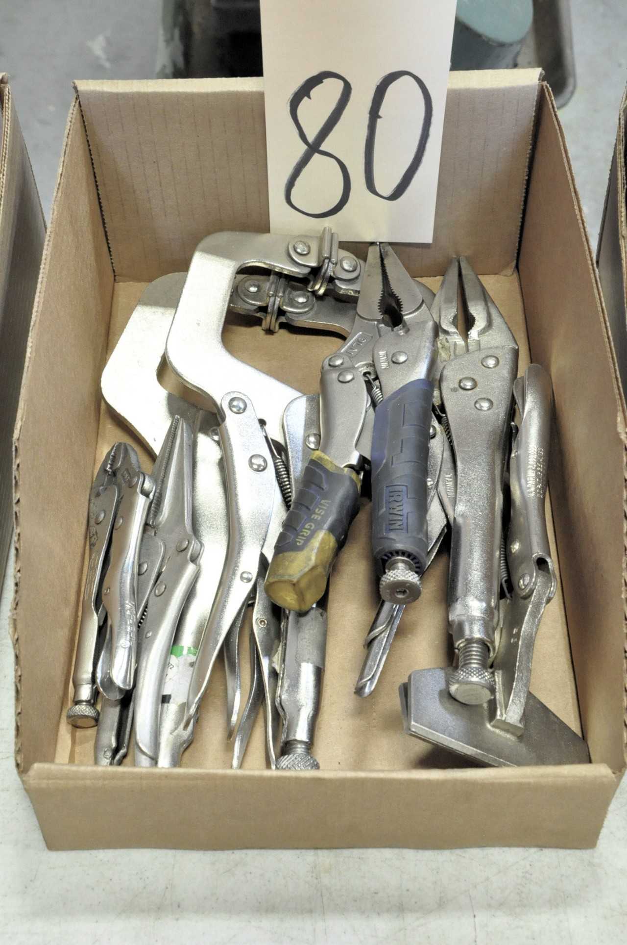 Lot-Asst'd Vise Grips in (1) Box - HAND TOOLS