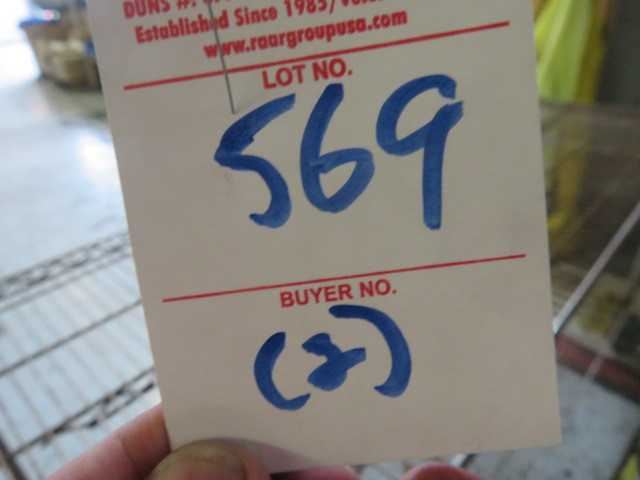 Rack on Wheels, (2) lot - MISCELLANEOUS