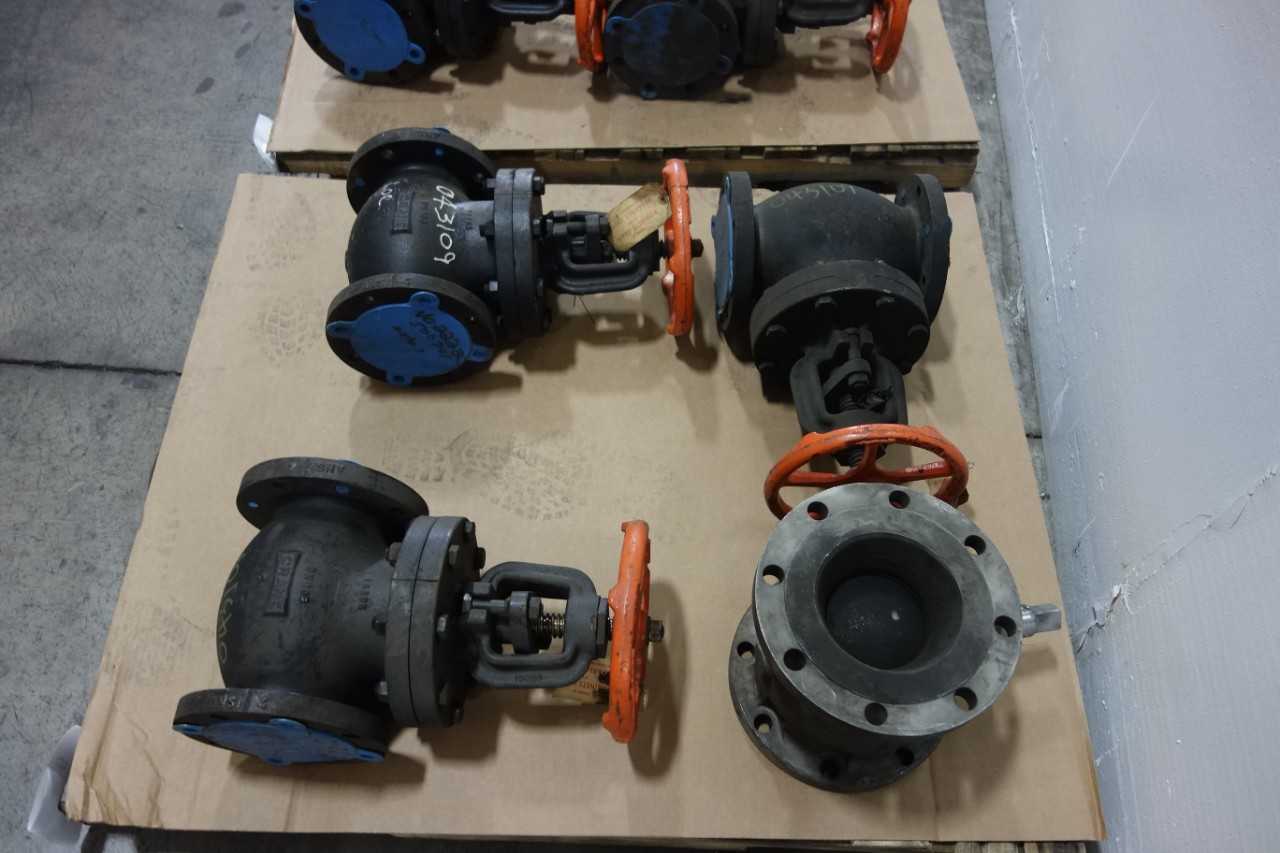 2 PALLETS OF ASSORTED GLOBE VALVES - GLOBE VALVE