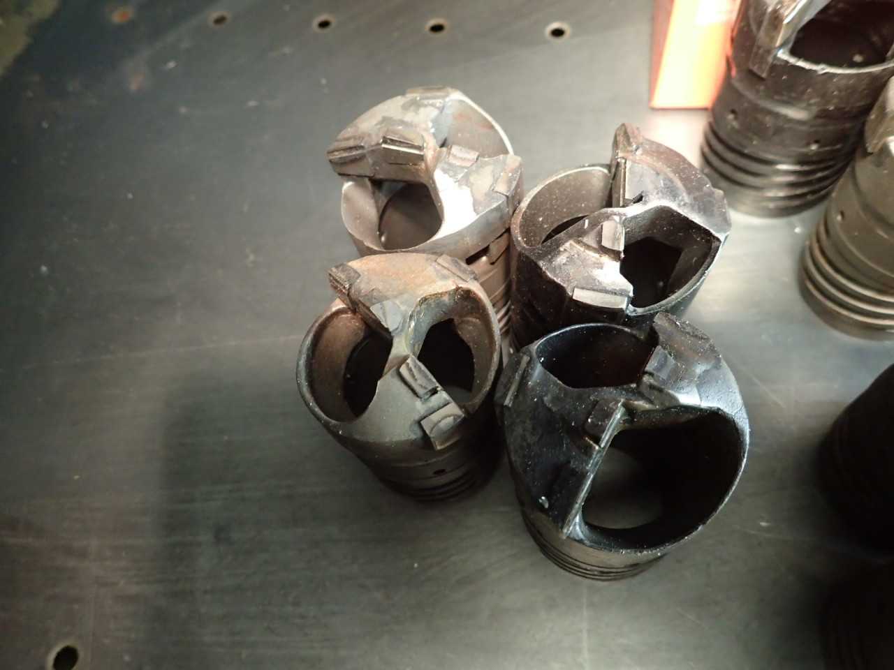 50 E-J Co Carbide Ejector Deep Hole Boring Drill Tips up to 2.14 Retip Resharpen - MACHINE TOOLING