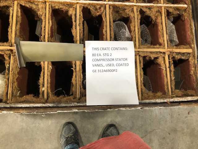 Stage 2 Comprressor Stator Vanes - STEAM TURBINES