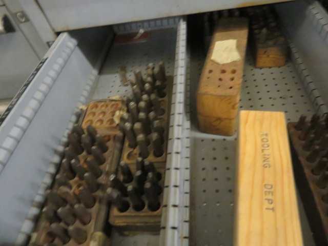 8 Drawer Tool Cabinet with contents - MISCELLANEOUS