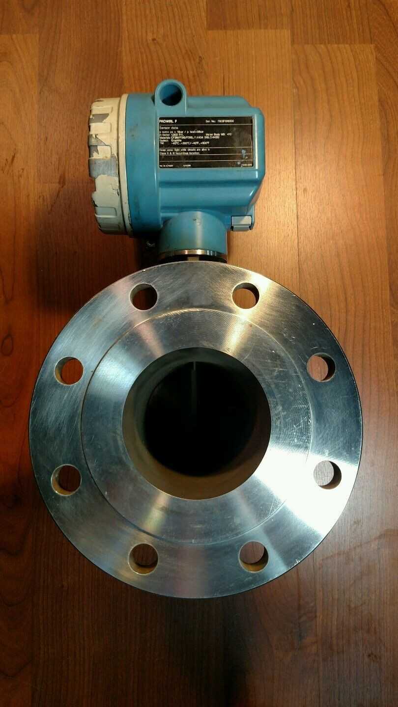 Endress Hauser 72F1H-SK0AA1NAB6AH Prowirl 72 F Flowmeter - Used - Bench Tested - FLOW METER