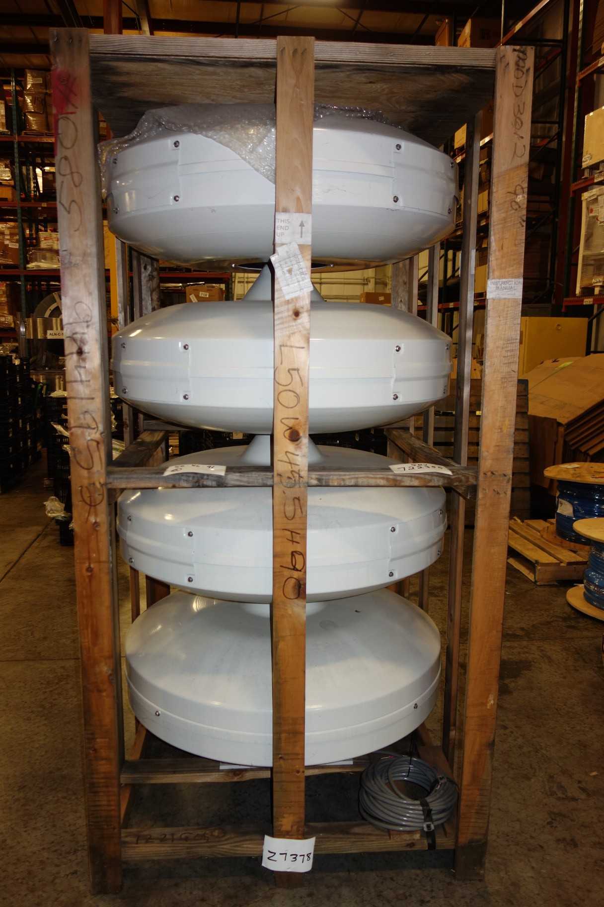 FEDERAL SIGNAL MODULAR SERIES SPEAKER ARRAY MOD3012 1200W 115dBC @ 100FT - INDUSTRIAL PARTS