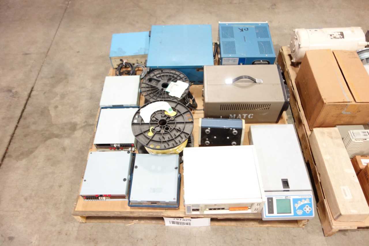 2 PALLETS OF ASSORTED ELECTRICAL - ELECTRICAL COMPONENTS