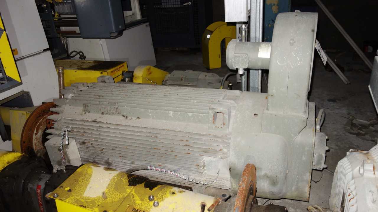 GE 450HP AC ELECTRIC MOTOR 1345RPM 460V-AC - ELECTRIC MOTORS