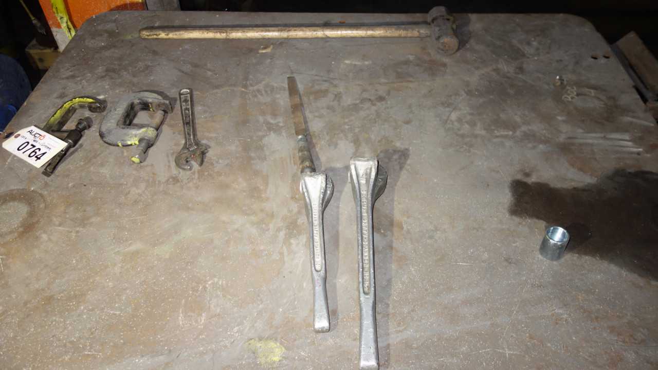 ROLLING WORK TABLE WITH CONTENTS - PLANT & FACILITY