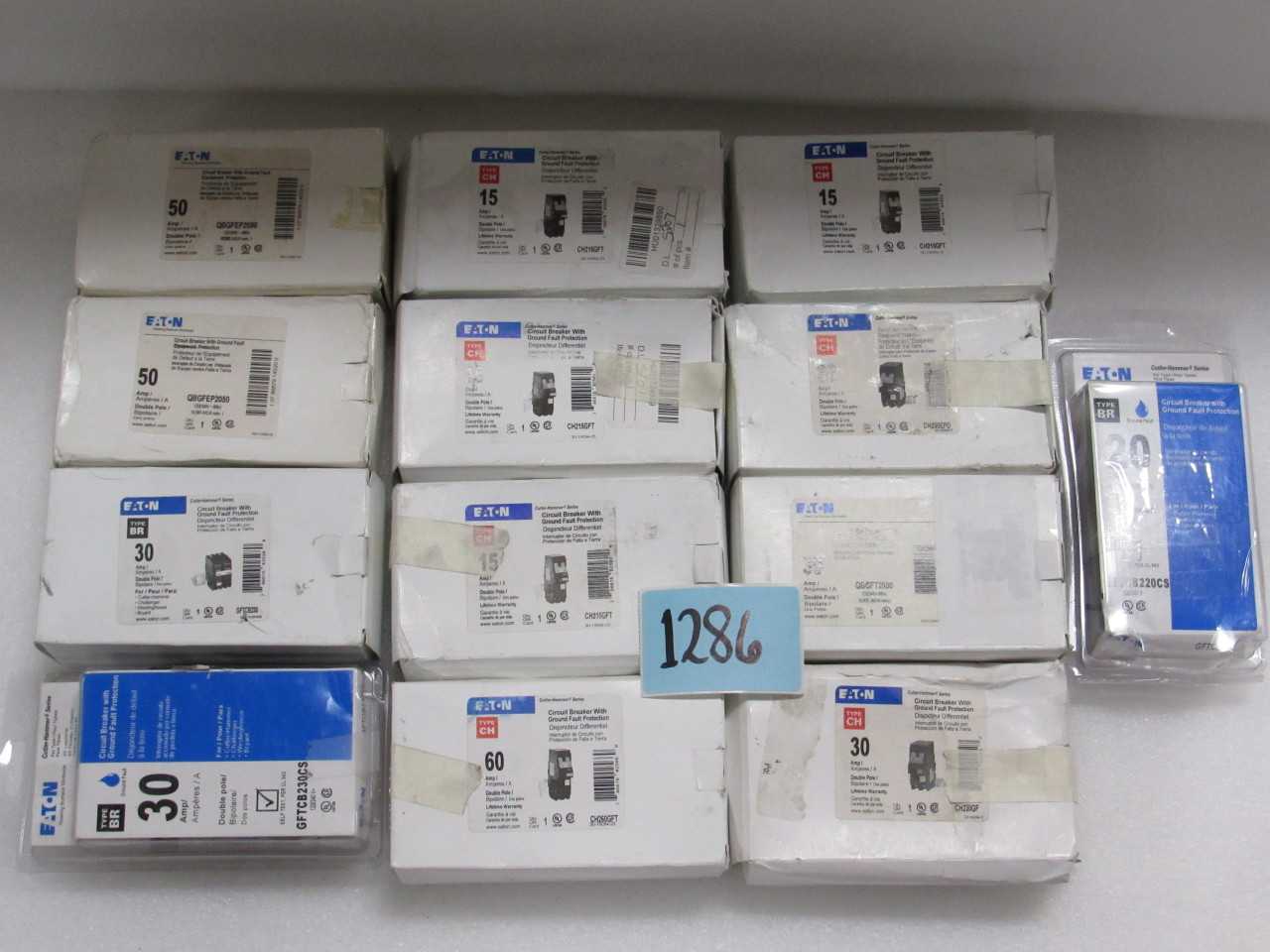 LOT EATON OF RESIDENTAL BREAKERS - MISCELLANEOUS