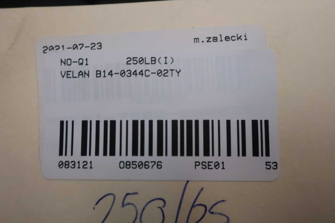 VELAN B14-0344C-02TY 150 STEEL BUTT WELD 6IN CHECK VALVE - CHECK VALVE