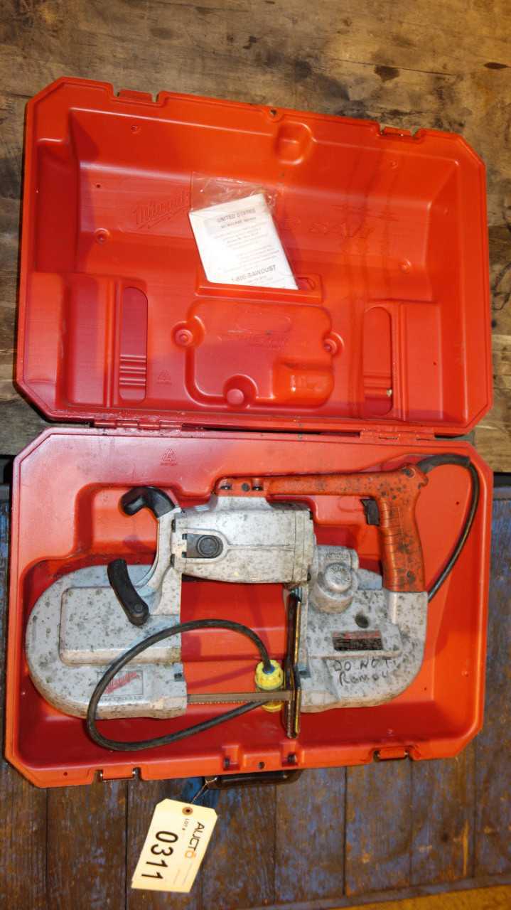 MILWAUKEE 6230 BAND SAW 120V-AC - ELECTRIC POWER TOOLS