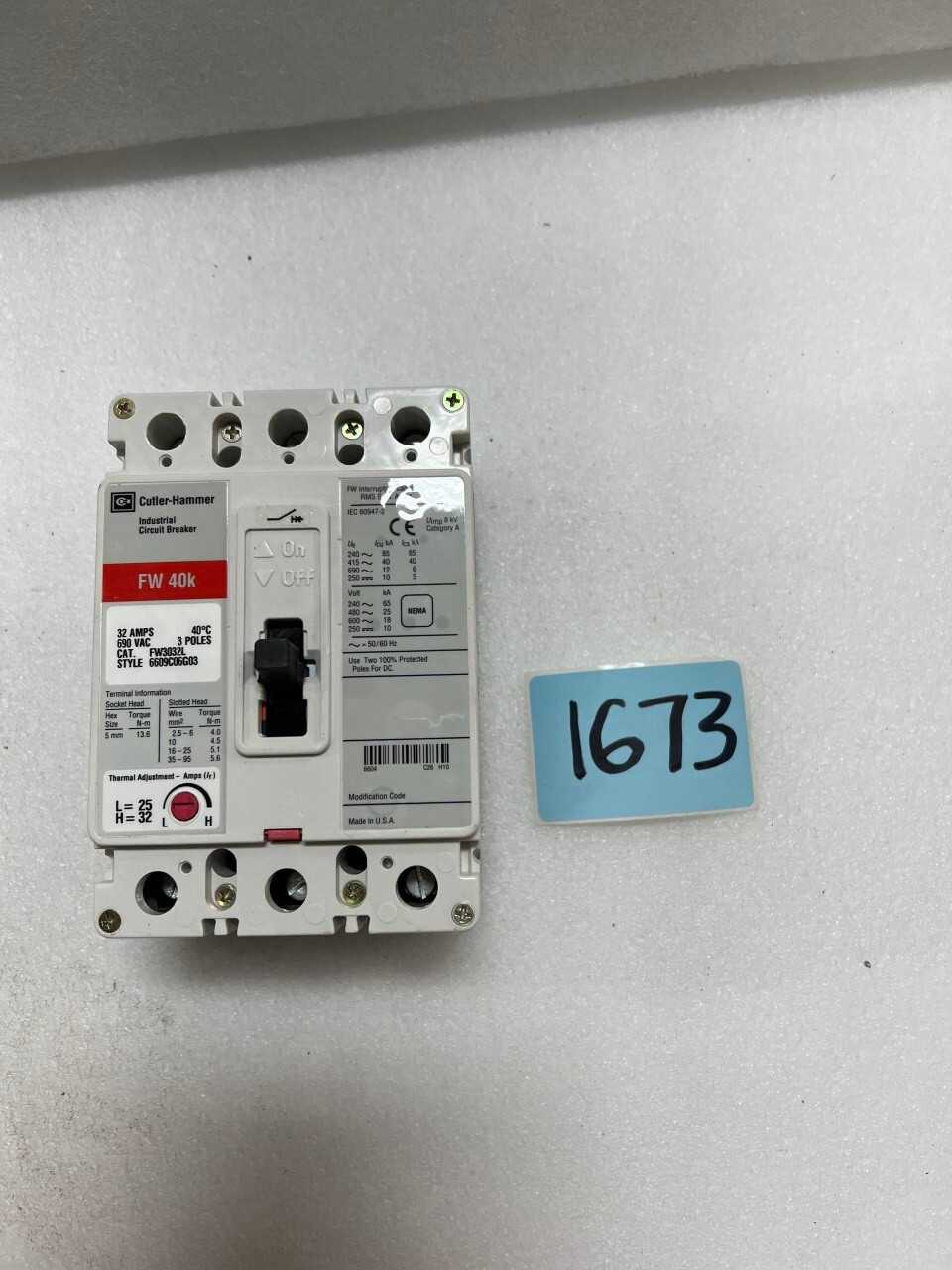 CIRCUIT BREAKER - CIRCUIT BREAKERS