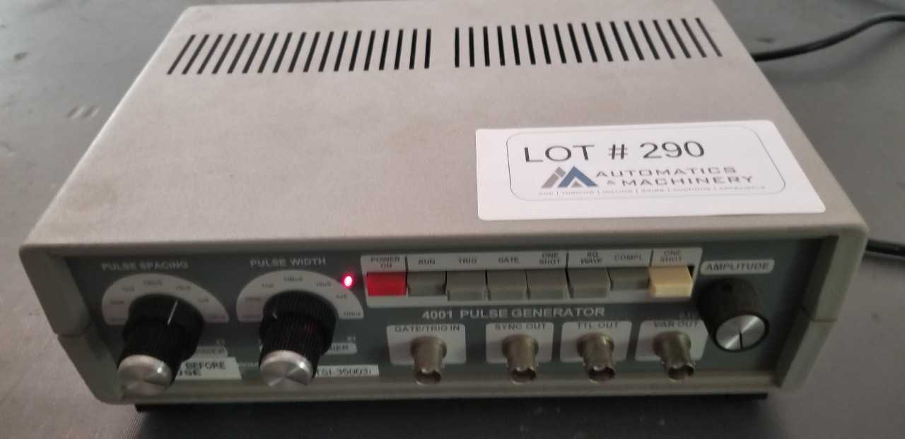 4001 Pulse Generator - METAL INSPECTION EQUIPMENT 4001 Pulse Generator - METAL INSPECTION EQUIPMENT