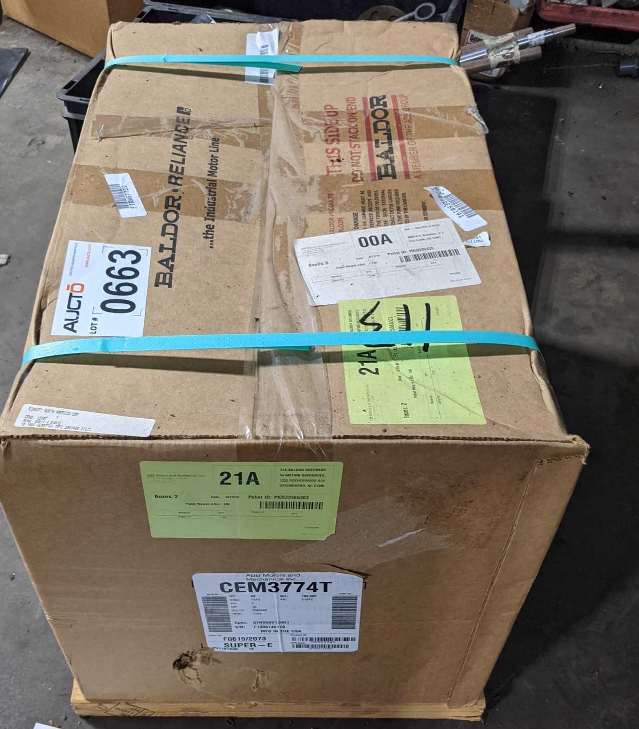 BALDOR AC MOTOR - MISCELLANEOUS BALDOR AC MOTOR - MISCELLANEOUS