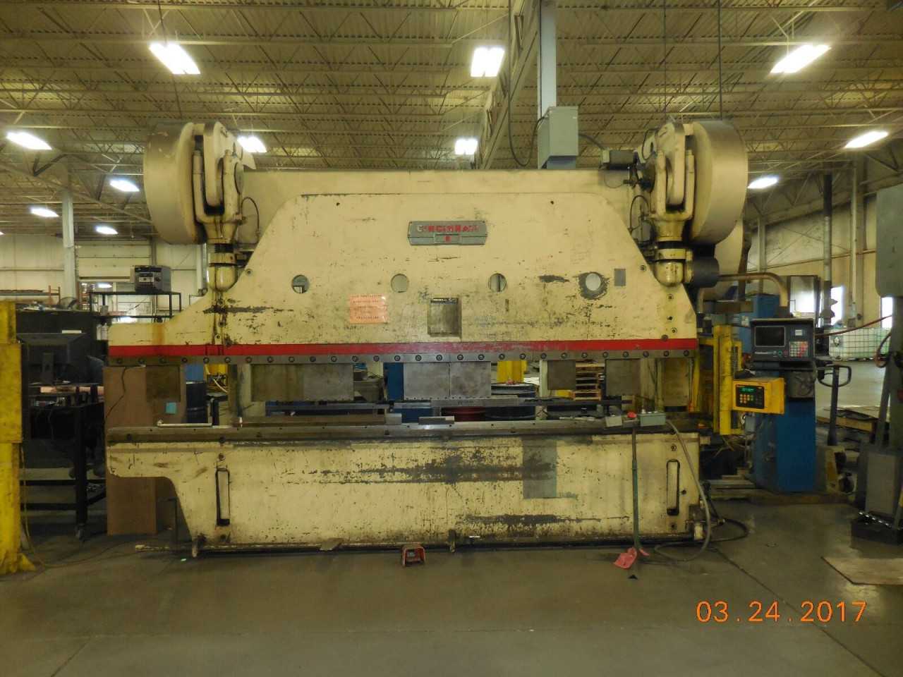 Cincinnati Series 9 CNC Press Brake, 225 Ton x 12ft w/ Horn, Ready to Move - PRESS BRAKES