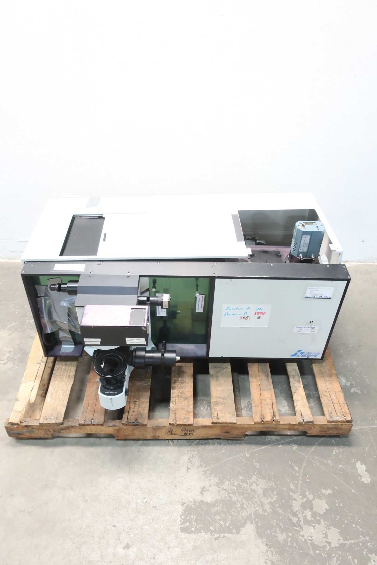 JOBIN YVON RAMAN MICROSCOPE SPECTROMETER - LAB & SCIENTIFIC