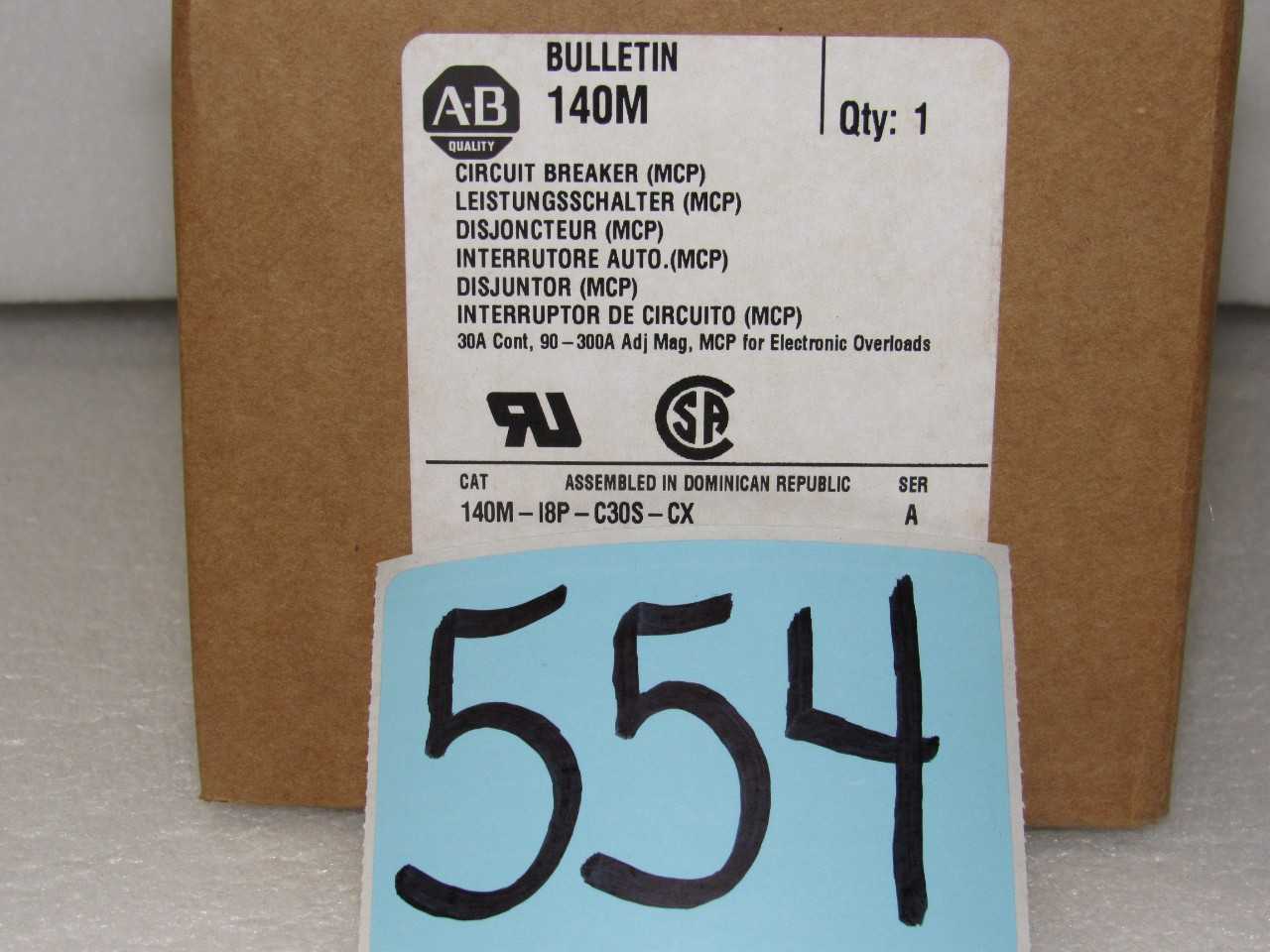 Allen Bradley Circuit breakers - CIRCUIT BREAKERS