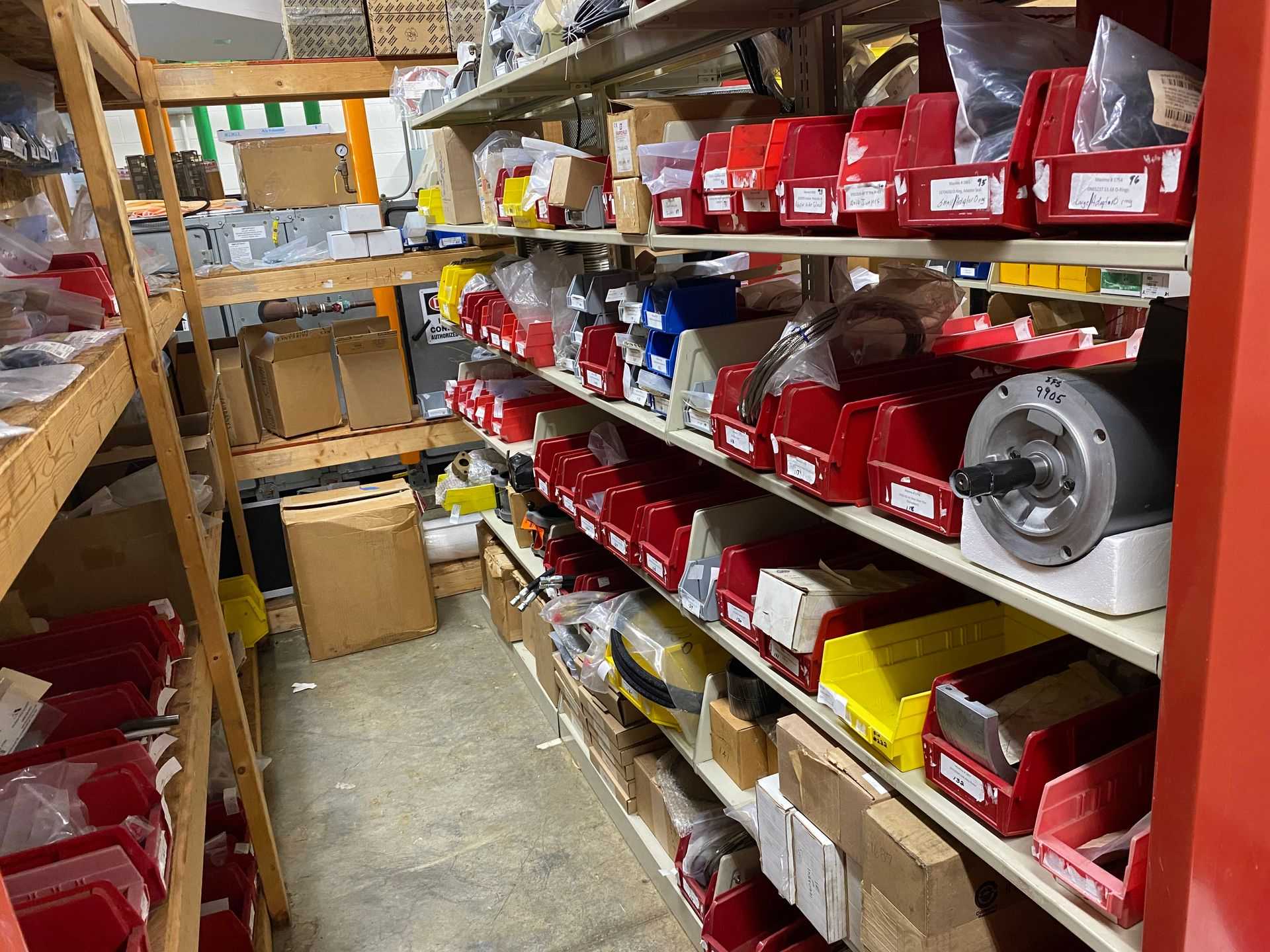 Bulk Lot of Spare Parts for 2000 Fairbanks 3.2MW Enviro G855WRV-525 Fuel Generator - STANDBY POWER GENERATOR