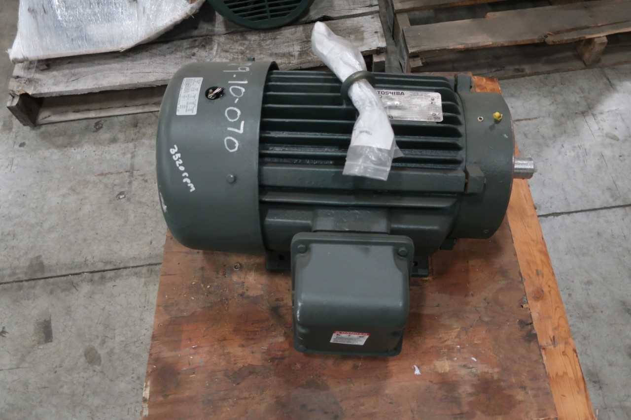 3 PALLETS OF ASSORTED AC MOTORS - ELECTRIC MOTORS