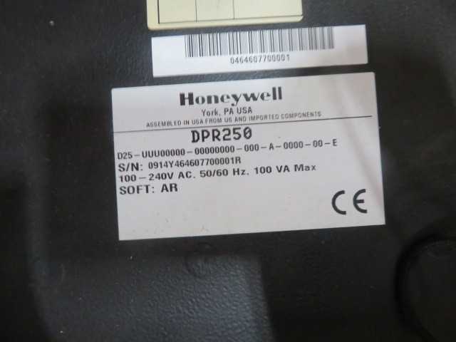 Honeywell DPR 250, new - MISCELLANEOUS