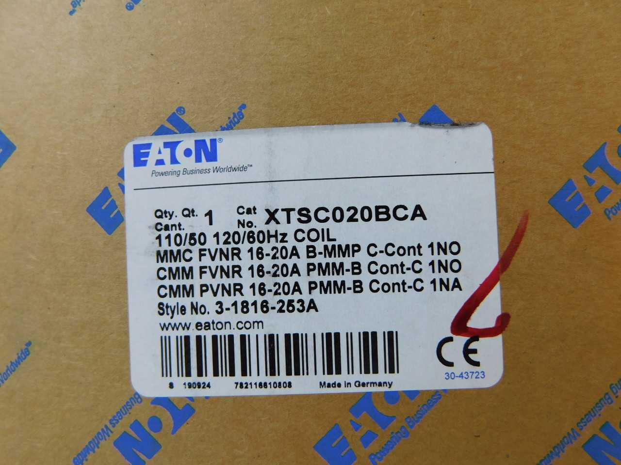 Quantity of 24x XTSC020BCA Starters - MOTOR STARTERS Quantity of 24x XTSC020BCA Starters - MOTOR STARTERS