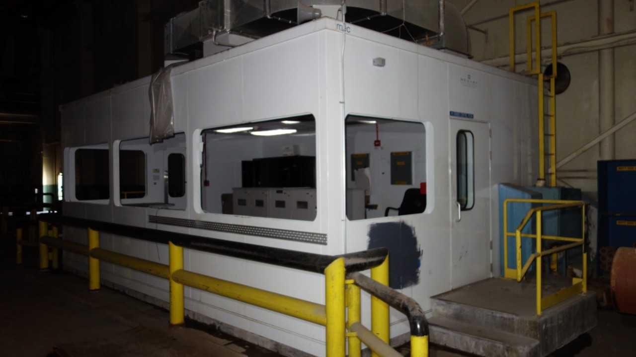 MECART COMMAND CENTER OFFICE WITH CONTENTS, 25X18FT (MISSING WINDOWS) - PLANT & FACILITY