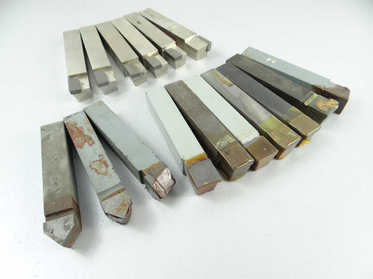 Lot of 16 NEW Assorted Carbide Tipped Tool Bits - MACHINING ACCESSORIES & TOOLING