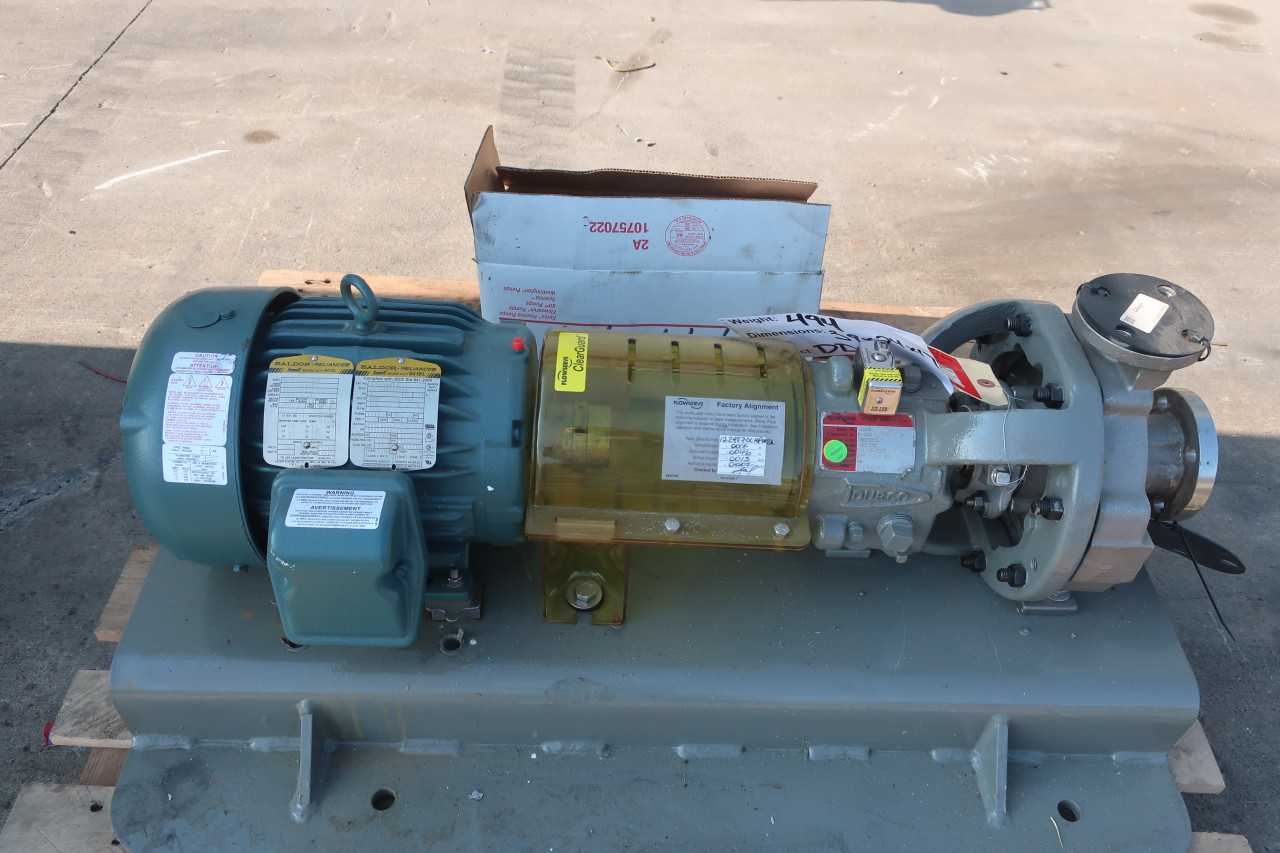 FLOWSERVE CETRIFUGAL PUMP MK3 STD 1K1.5X1-52RV 275PSI - CENTRIFUGAL PUMP
